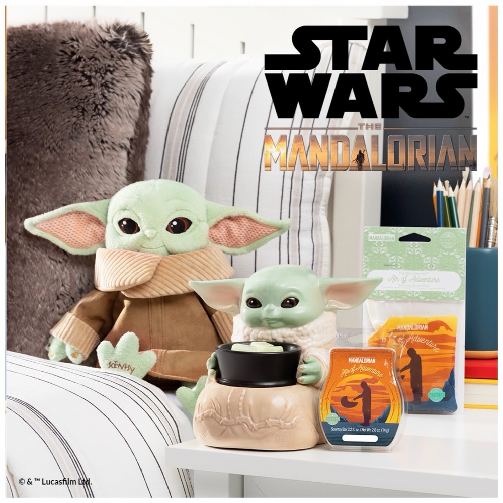 Star Wars The Mandalorian Grogu warmer Scentsy
